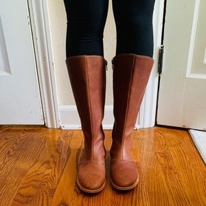Ahnu Leather Knee High Boot